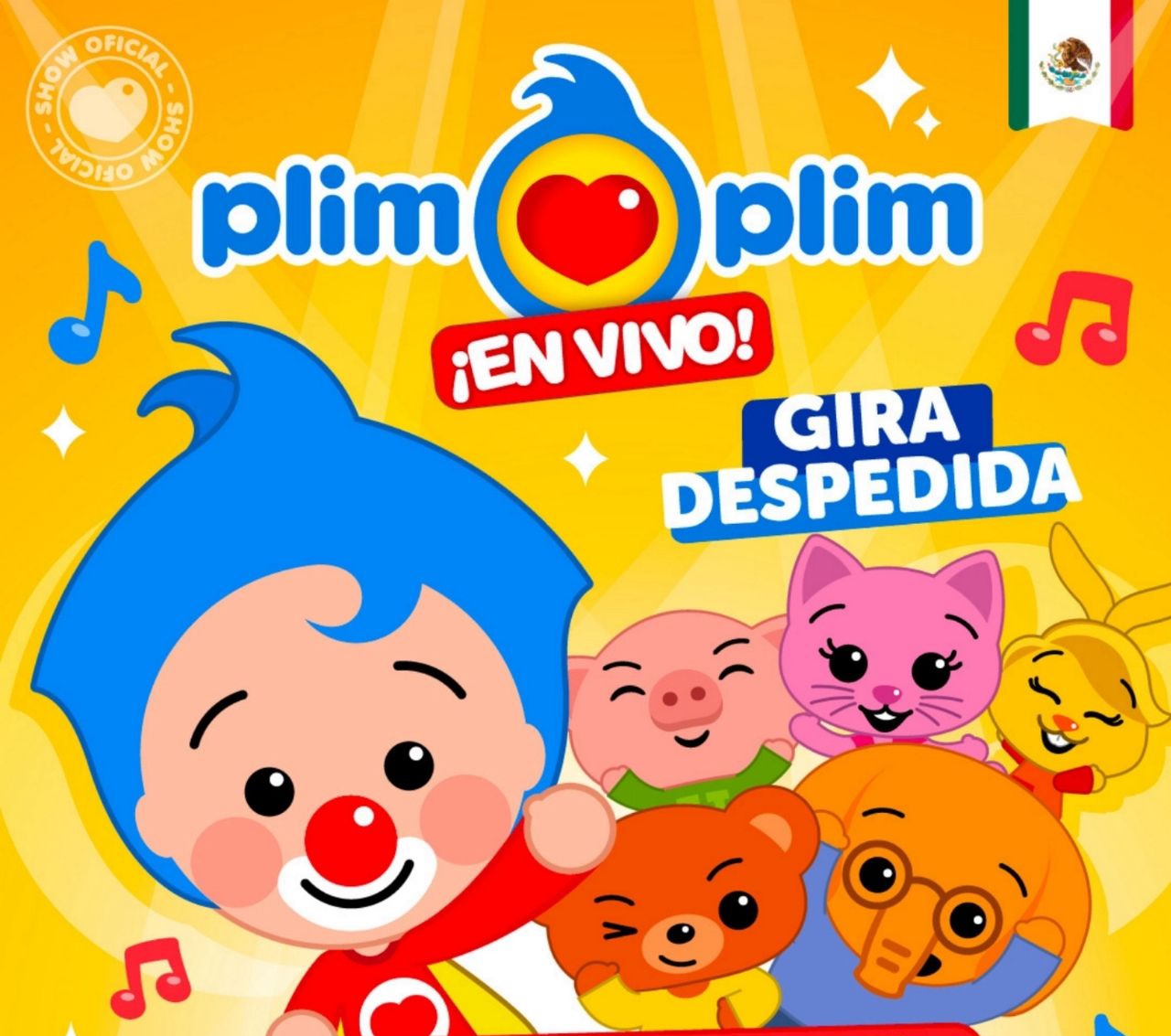 EL SHOW DE PLIM PLIM LEGARÁ PRONTO A COYOACÁN
