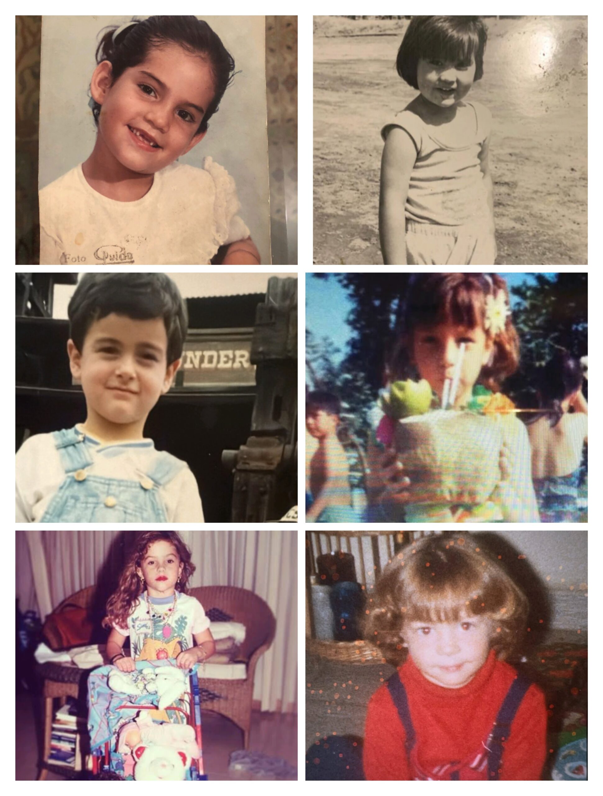 7 FAMOSOS Y SU ‘YO’ DE NIÑOS