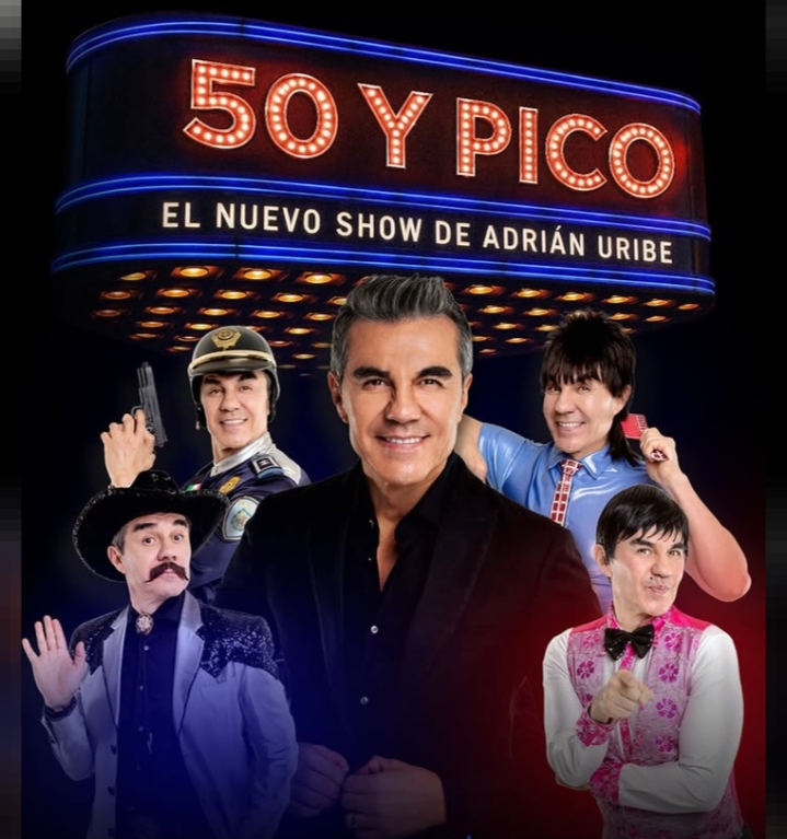 CELEBRANDO 35 AÑOS DE TRAYECTORIA CON ’50 Y PICO’, EL NUEVO SHOW DE ADRIAN URIBE